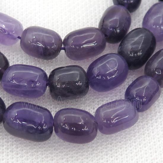 purple Amethyst beads, freeform