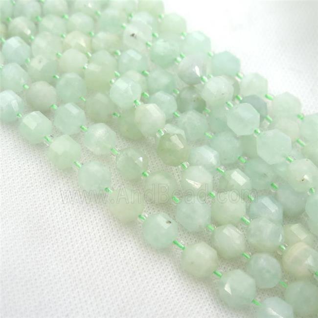 green Grapes Quartz bullet beads