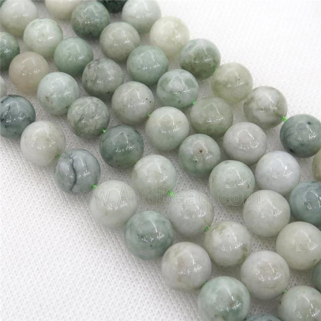 Burmese Chrysoprase Beads, round