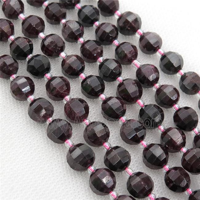 darkred Garnet lantern Beads