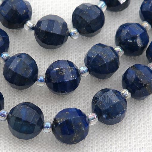 blue Lapis lantern Beads