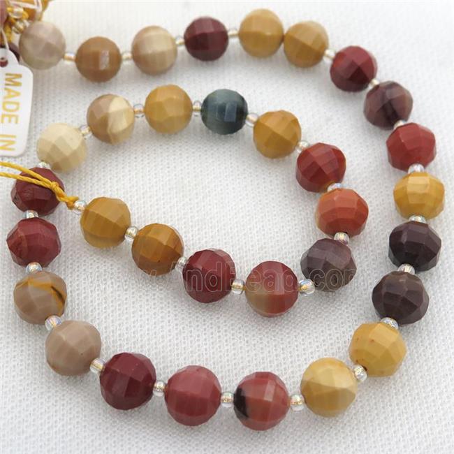 Mookaite lantern Beads