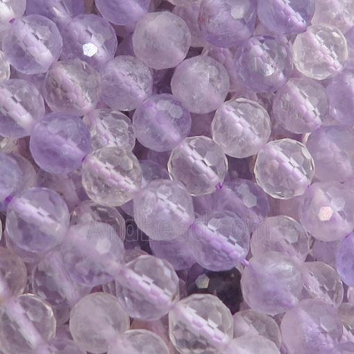 Ametrine Beads, faceted round