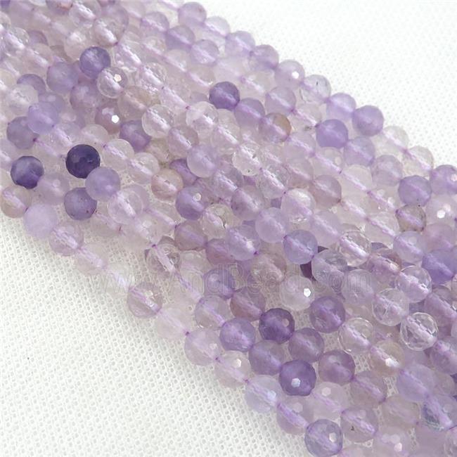 Ametrine Beads, faceted round
