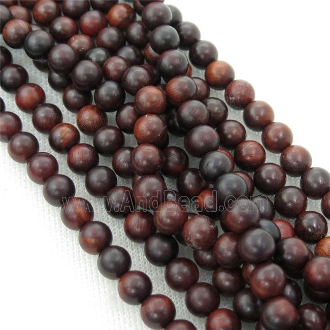 natural fancy Wood Beads, round