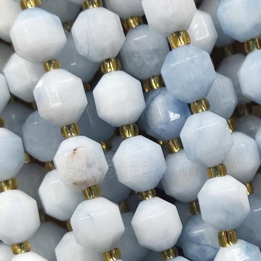 blue Jade bullet beads