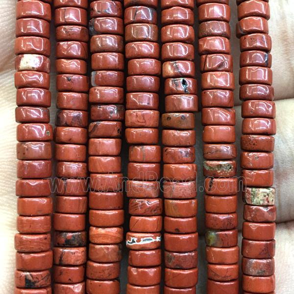 Red Jasper heishi beads