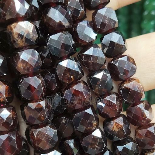 Autumn Jasper cube beads, faceted