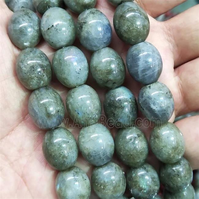 Labradorite Barrel Beads