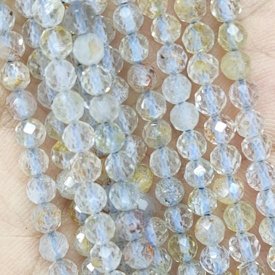 Natural Topaz Beads Faceted Round B-Grade