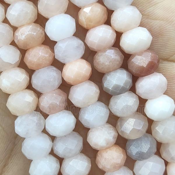 Pink Aventurine Beads Faceted Rondelle