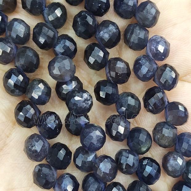 Iolite Teardrop Beads Topdrilled