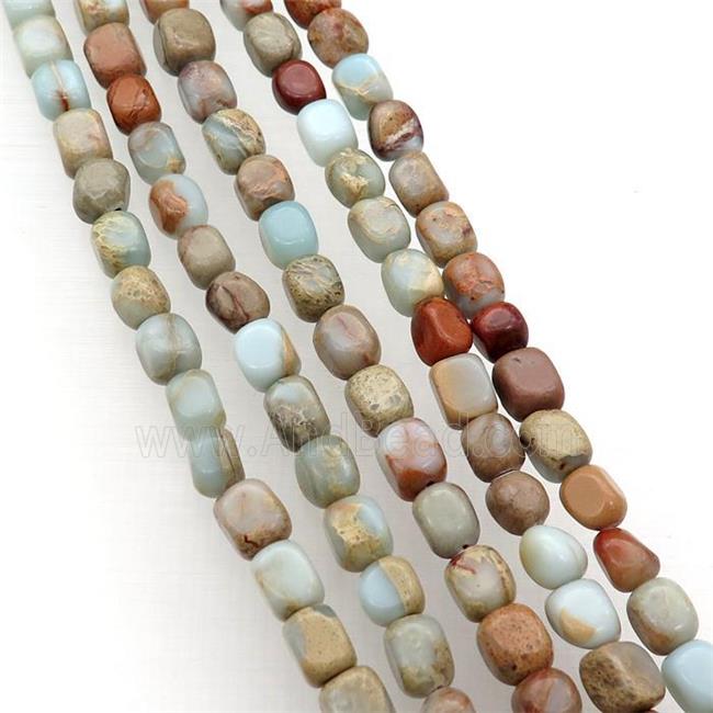 Natural Color SnakeSkin Jasper Beads Freeform