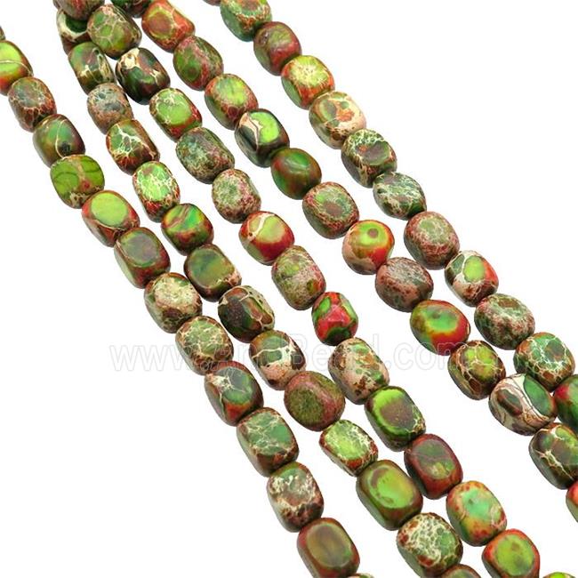 Multicolor Imperial Jasper Beads Freeform