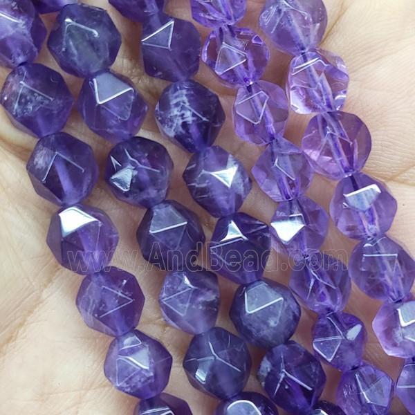Amethyst Beads Round Cut