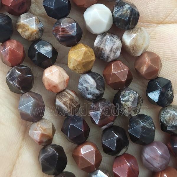 Mix Jasper Beads Cut Round