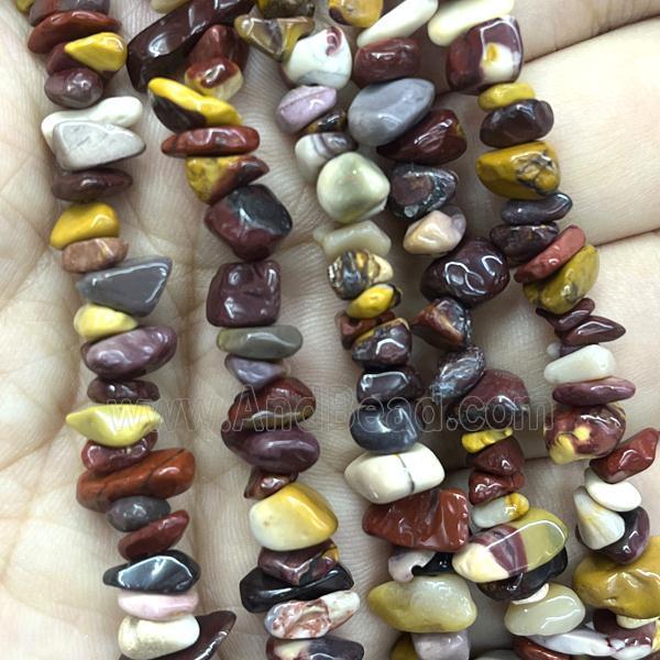 Mookaite Chip Beads Freeform