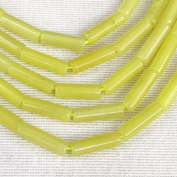 Lemon Jade Beads Tube