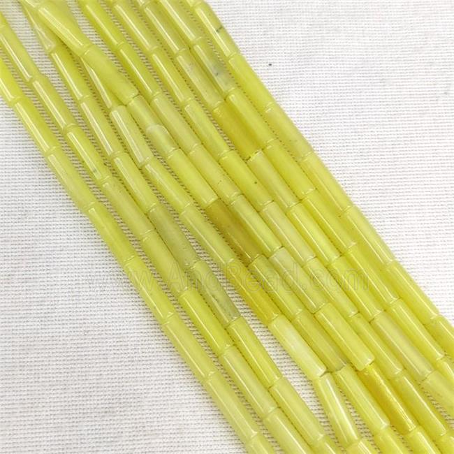 Lemon Jade Beads Tube