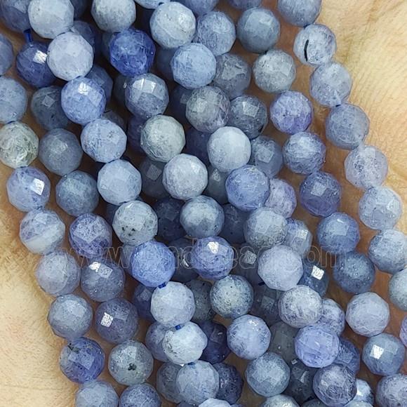 Tanzanite Beads Faceted Round AA-Grade