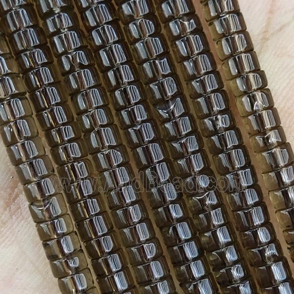 Smoky Quartz Heishi Beads