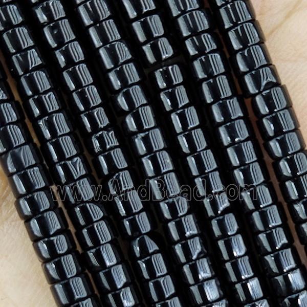 Black Onyx Heishi Beads