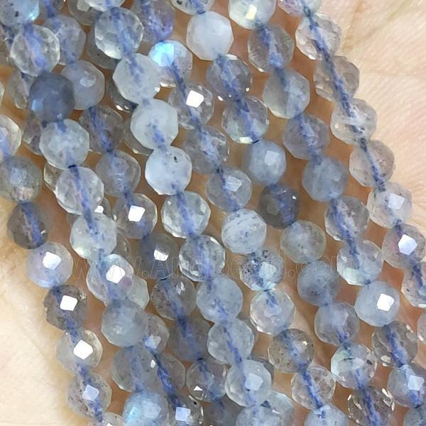 Natural Labradorite Beads Faceted Round AA-Grade