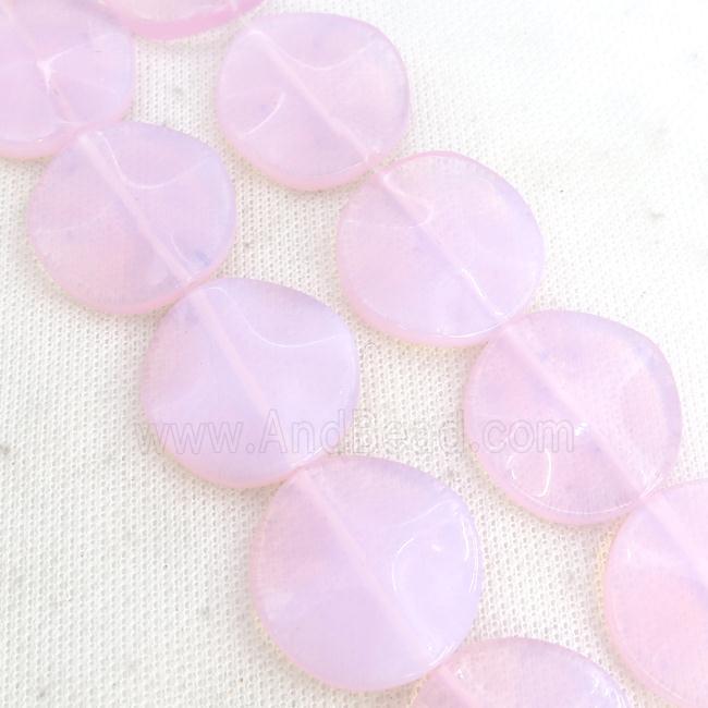 Pink Opalite Beads Circle