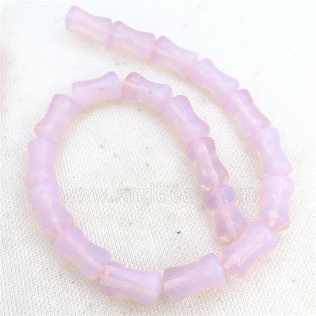 Pink Opalite Beads Bamboo