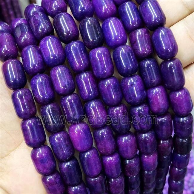 Purple Sugilite Tube Beads Dye