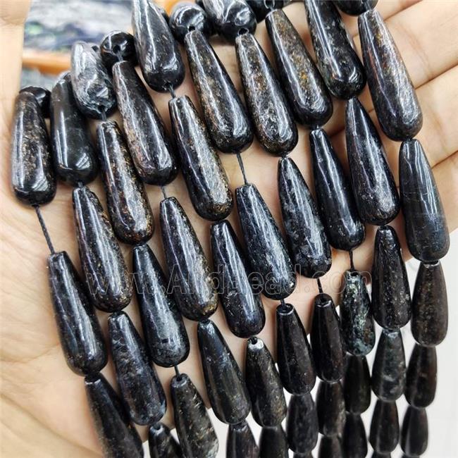 Natural Phlogopite Beads Smooth Teardrop