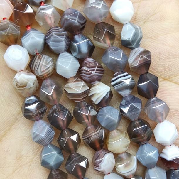 Botswana Agate Beads Starcut Round
