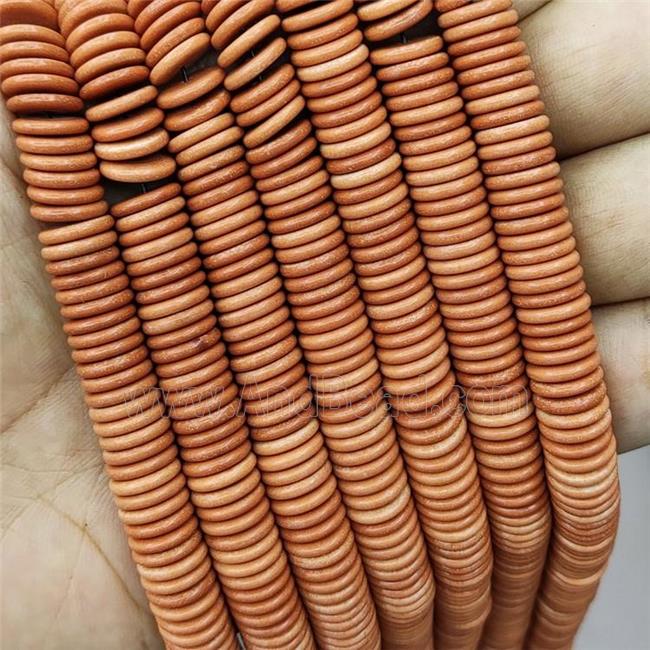 Oxidative Agate Heishi Spacer Beads