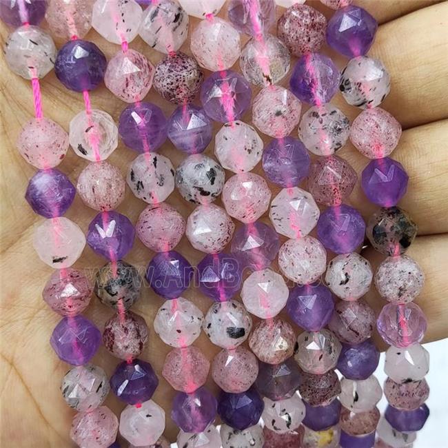 Mix Gemstone Beads Cut Round