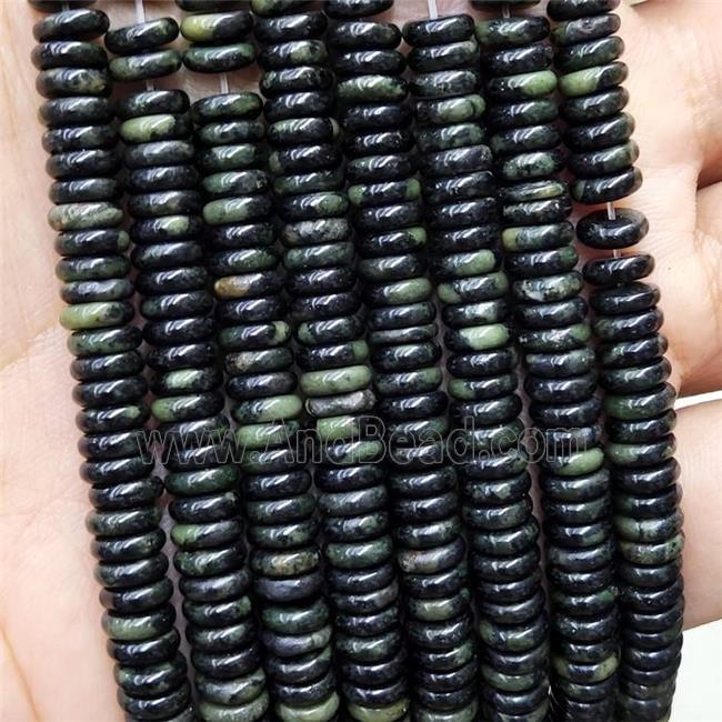 Kambaba Jasper Heishi Beads