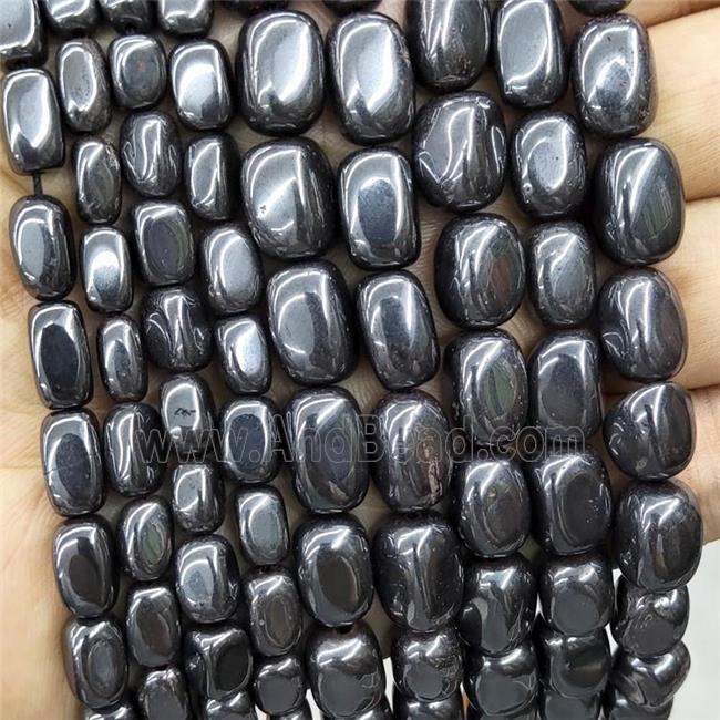 Black Iron Hematite Chips Beads Freeform