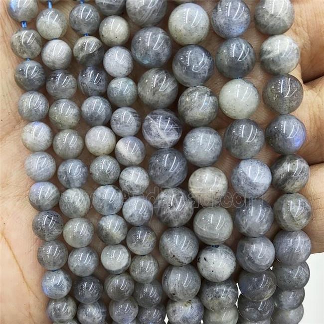 Natural Labradorite Beads Smooth Round