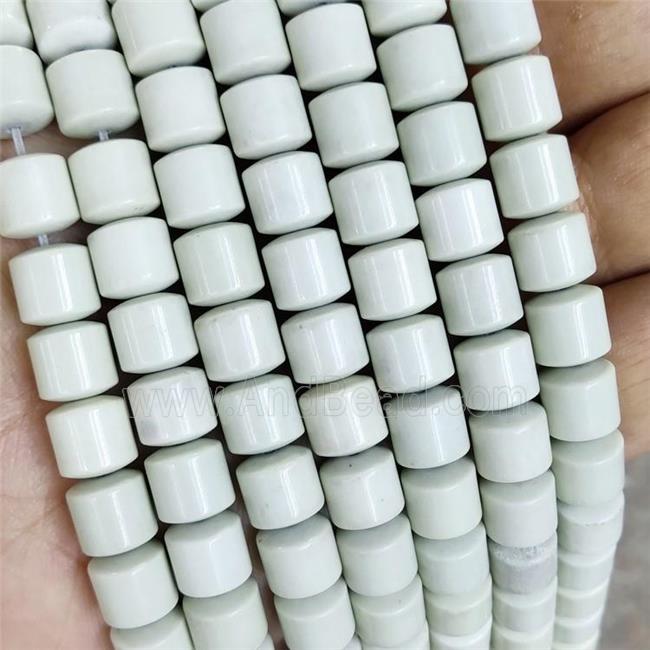 Oxidative Agate Tube Beads