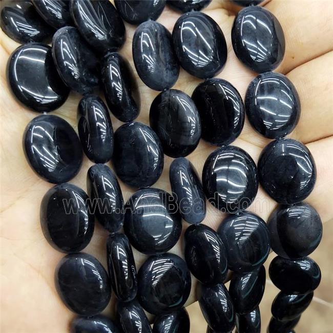 Inkblue Tiger Eye Stone Beads Oval