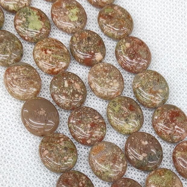 Unakite Oval Beads