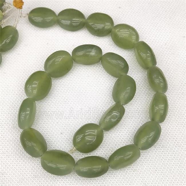 Natural Green Aventurine Beads Oval