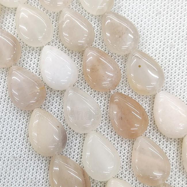 Natural Yellow Aventurine Teardrop Beads