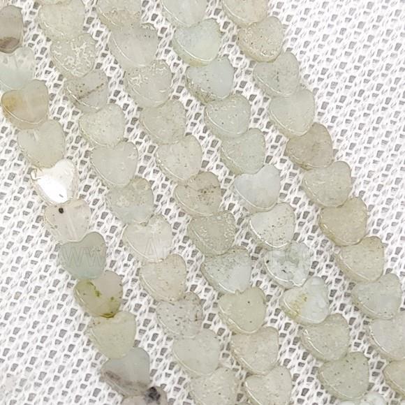 Amazonite Heart Beads C-Grade
