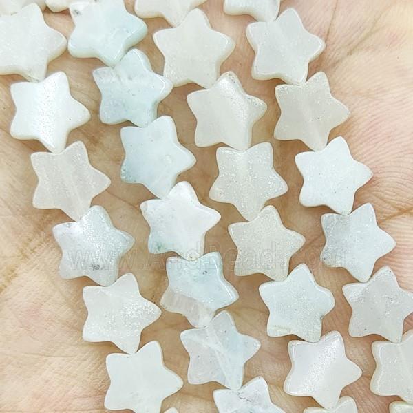 Amazonite Star Beads B-Grade