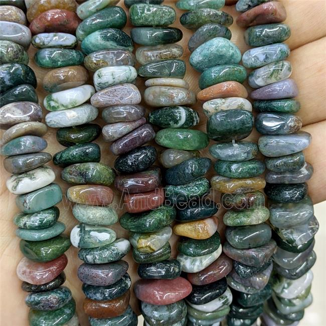 Natural Indian Agate Chips Beads Freeform