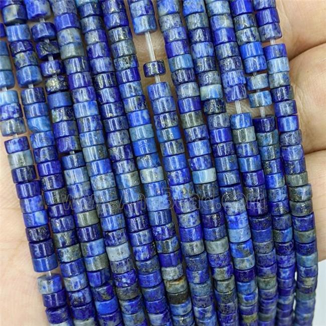 Natural Blue Lapis Lazuli Heishi Beads
