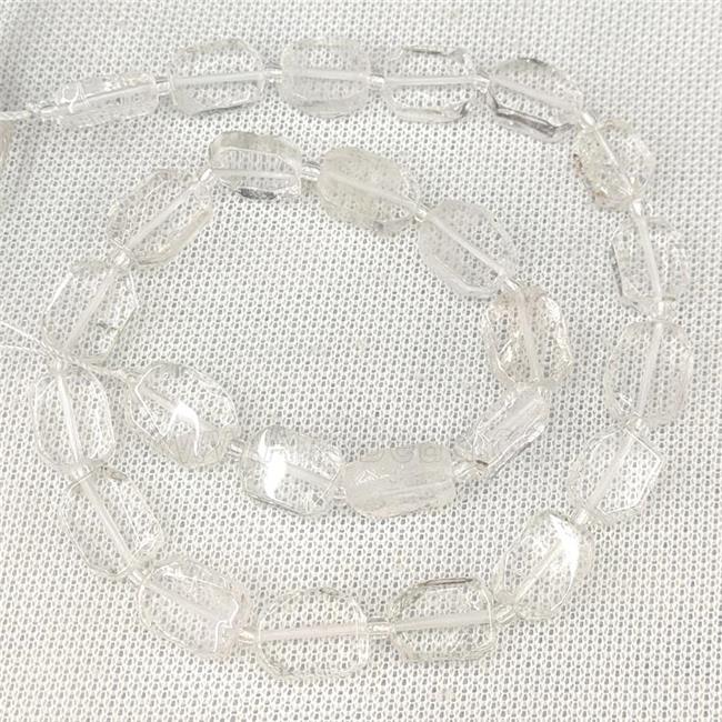 Natural Clear Quartz Beads Rectangle