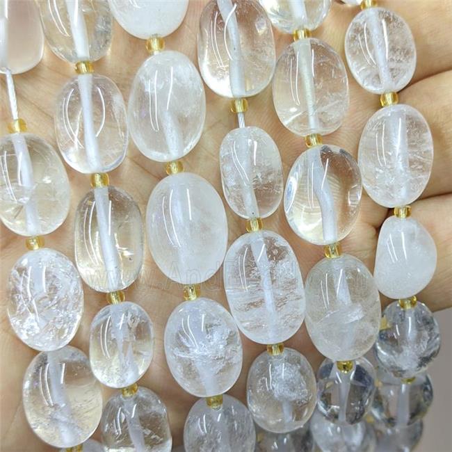 Natural Clear Quartz Nugget Beads Freeform