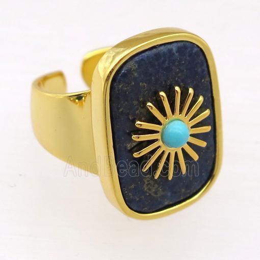 blue Lapis Rings