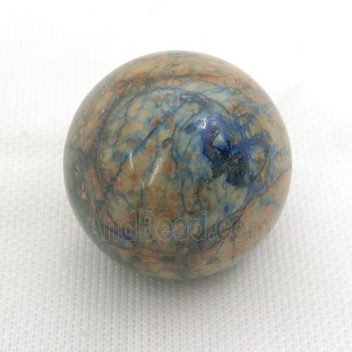 Chrysocolla Sphere Massage Ball Globe Nohole